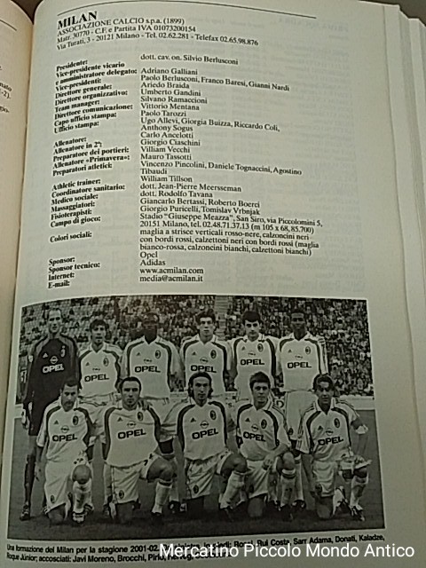 LIBRI e FUMETTI: Libro - Almanacco Illustrato del Calcio - PANINI 2002
